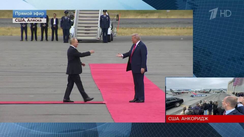 Preview Владимир Путин и Дональд Трамп после переговоров: ключевые моменты из Анкориджа