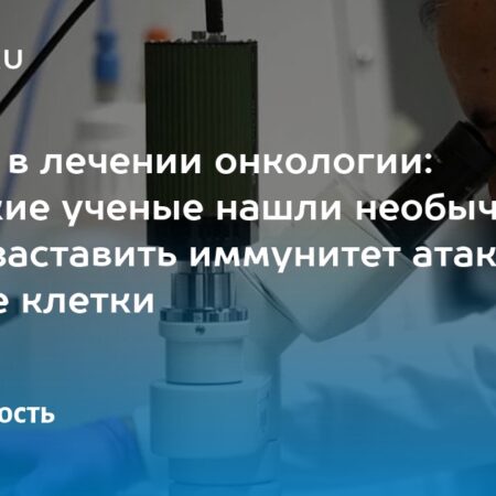 Разработан инновационный препарат, уничтожающий раковые клетки и активирующий иммунитет