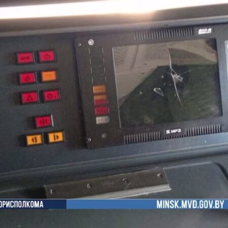 Белорусские школьники разгромили скоростную электричку