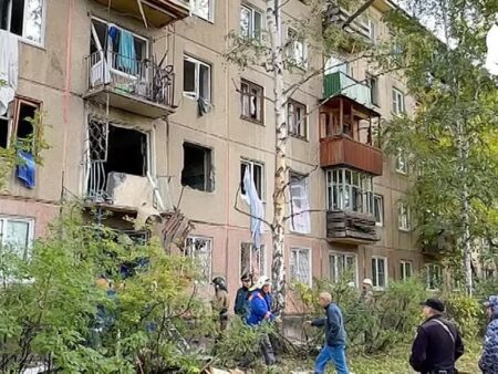 В жилом доме Ангарска произошел взрыв газа