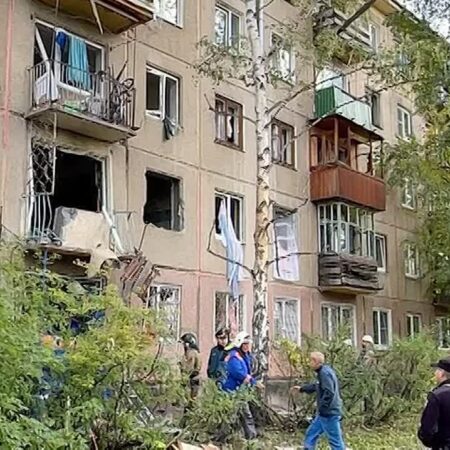 В жилом доме Ангарска произошел взрыв газа