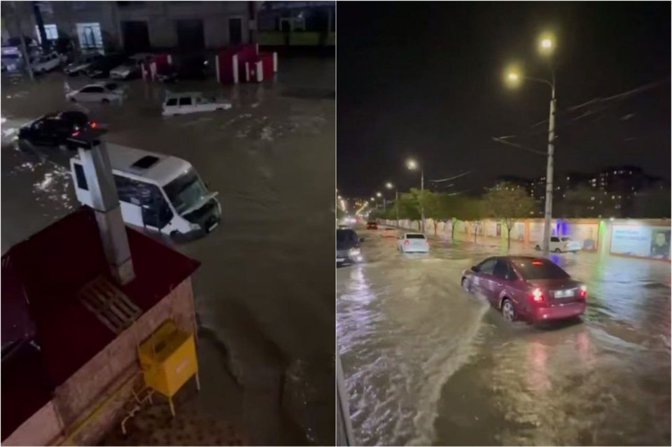 Preview Махачкала под водой: впечатляющие фото последствий мощного ливня