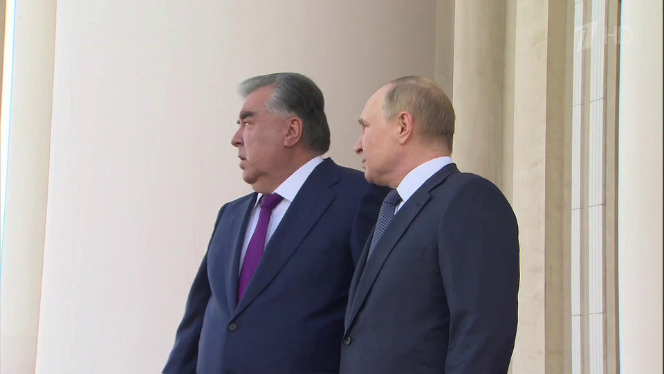 Preview Переговоры Владимира Путина и Эмомали Рахмона состоялись в Душанбе