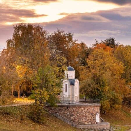 Золотая осень в святых местах Псковщины
